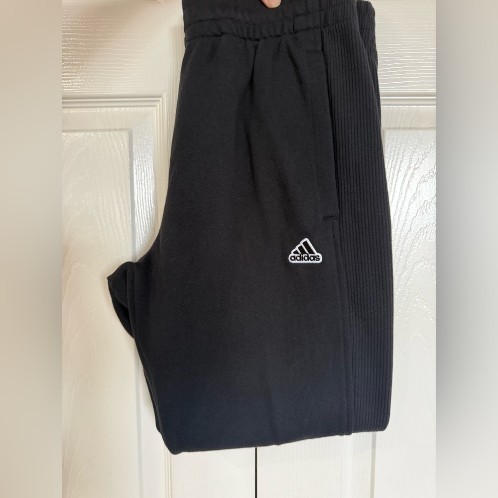 Adidas Men's Black Joggers